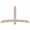 Ekena Millwork Bellingham Smooth Timber Gable Bracket, Douglas Fir, 72"W x 42"H x 1 1/2"D x 5 1/2"F, 14/12 Pitch GBW072X42X0206BEL00SDF - alternate 1